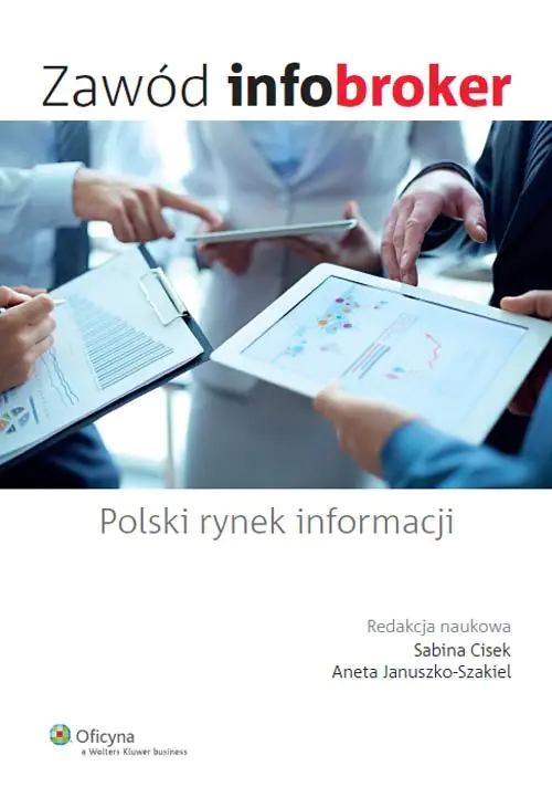 Książka - Zawód infobroker 