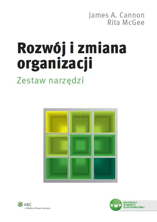 Książka - Rozwój i zmiana organizacji