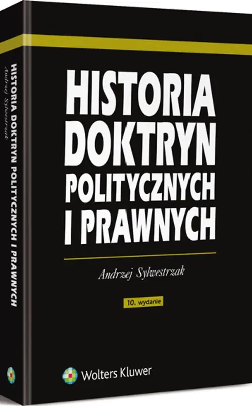 Książka - Historia doktryn politycznych i prawnych