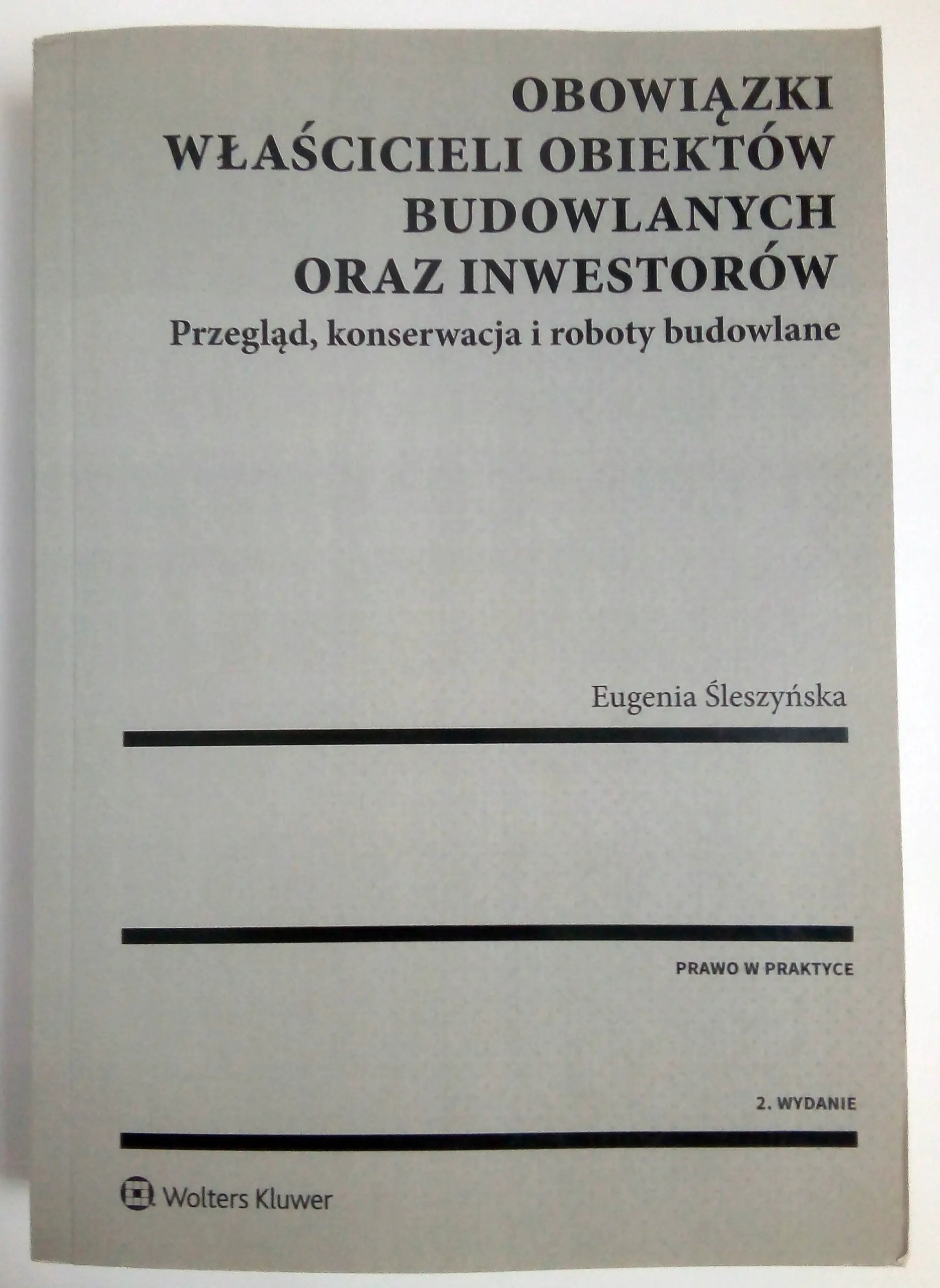 Książka - Obowiązki właścicieli obiektów budowlanych...