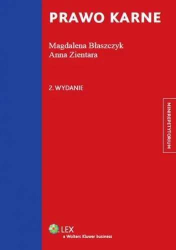 Książka - Prawo karne. Minirepetytorium