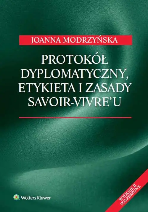 Książka - Protokół dyplomatyczny, etykieta i zasady
