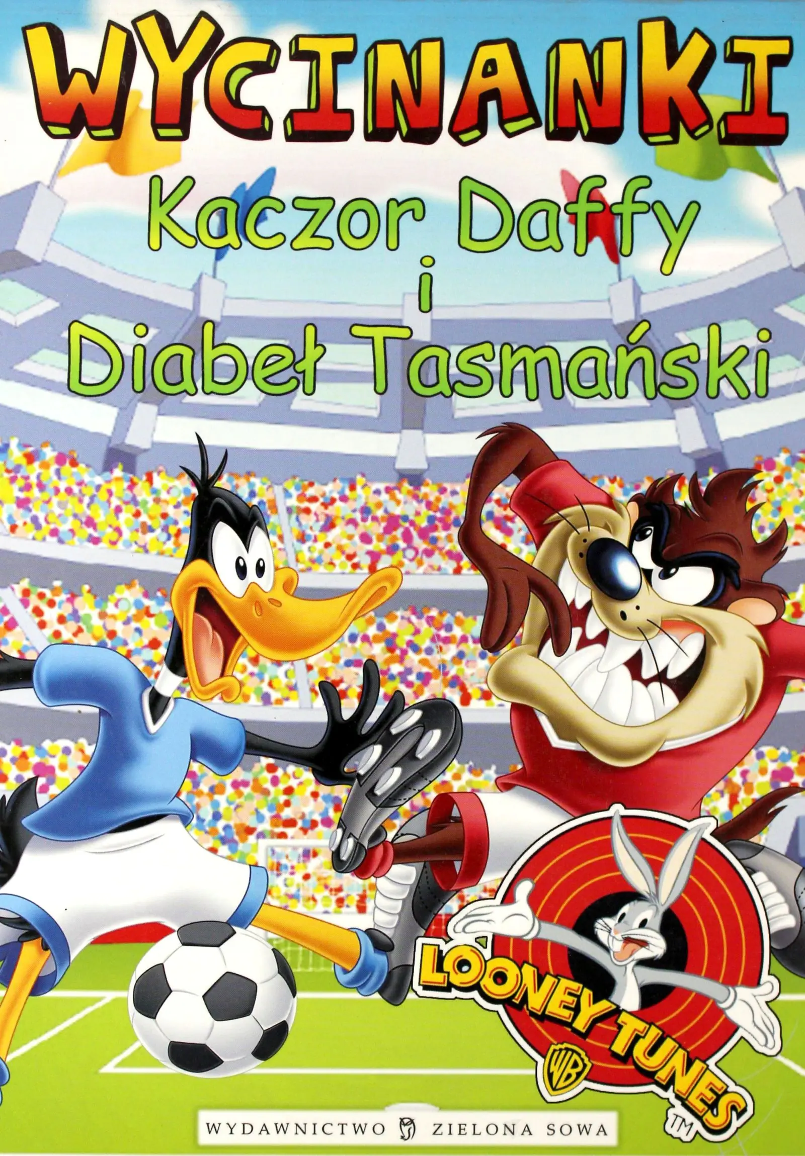 Książka - Wycinanki. Kaczor Daffy i Diabeł Tasmański