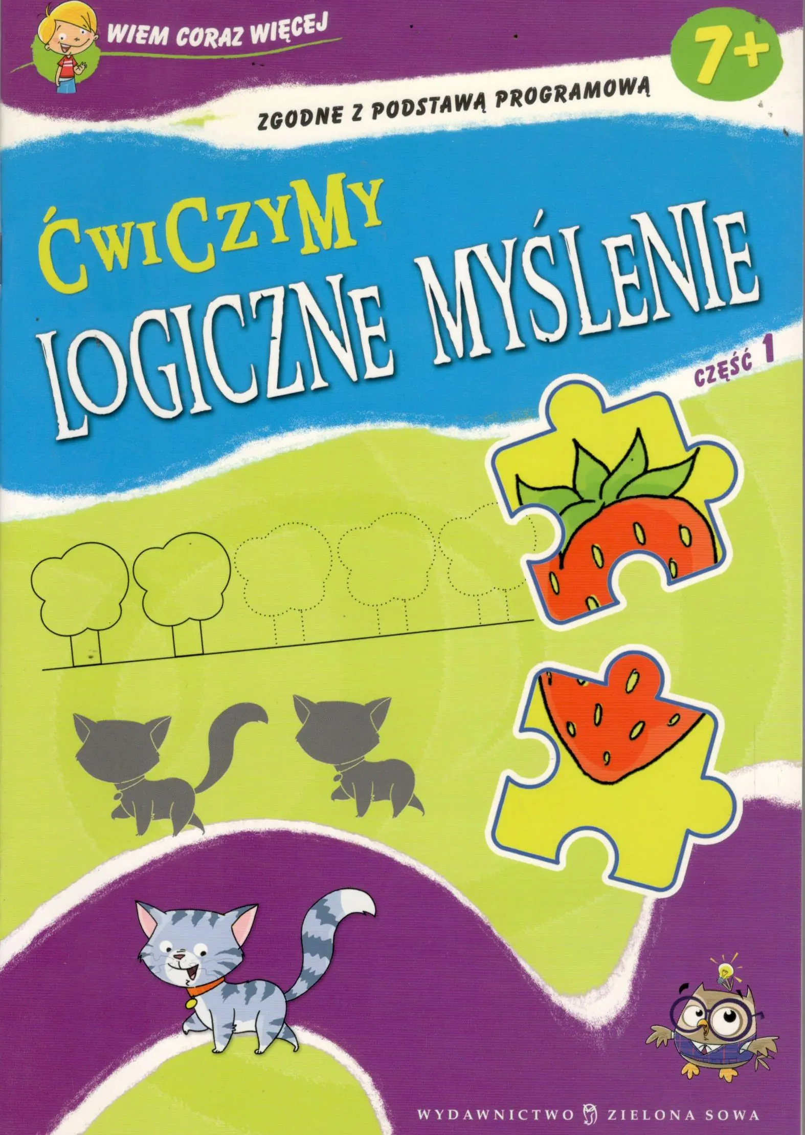 Książka - Æwiczymy logiczne myślenie cz.1