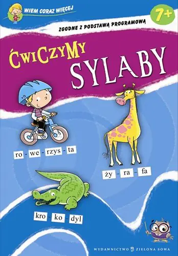 Książka - Wiem coraz więcej Ćwiczymy sylaby