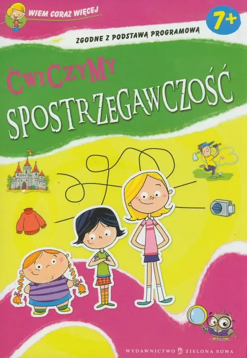 Książka - Ćwiczymy spostrzegawczość