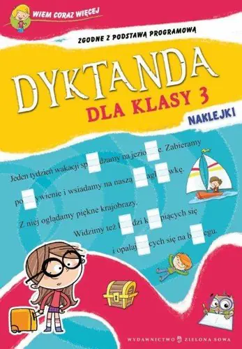 Książka - Wiem coraz więcej. Dyktanda dla klasy 3