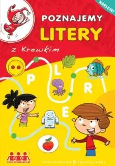 Książka - Poznajemy litery z Krewkim