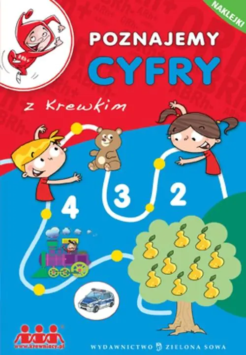 Książka - Poznajemy cyfry z Krewkim