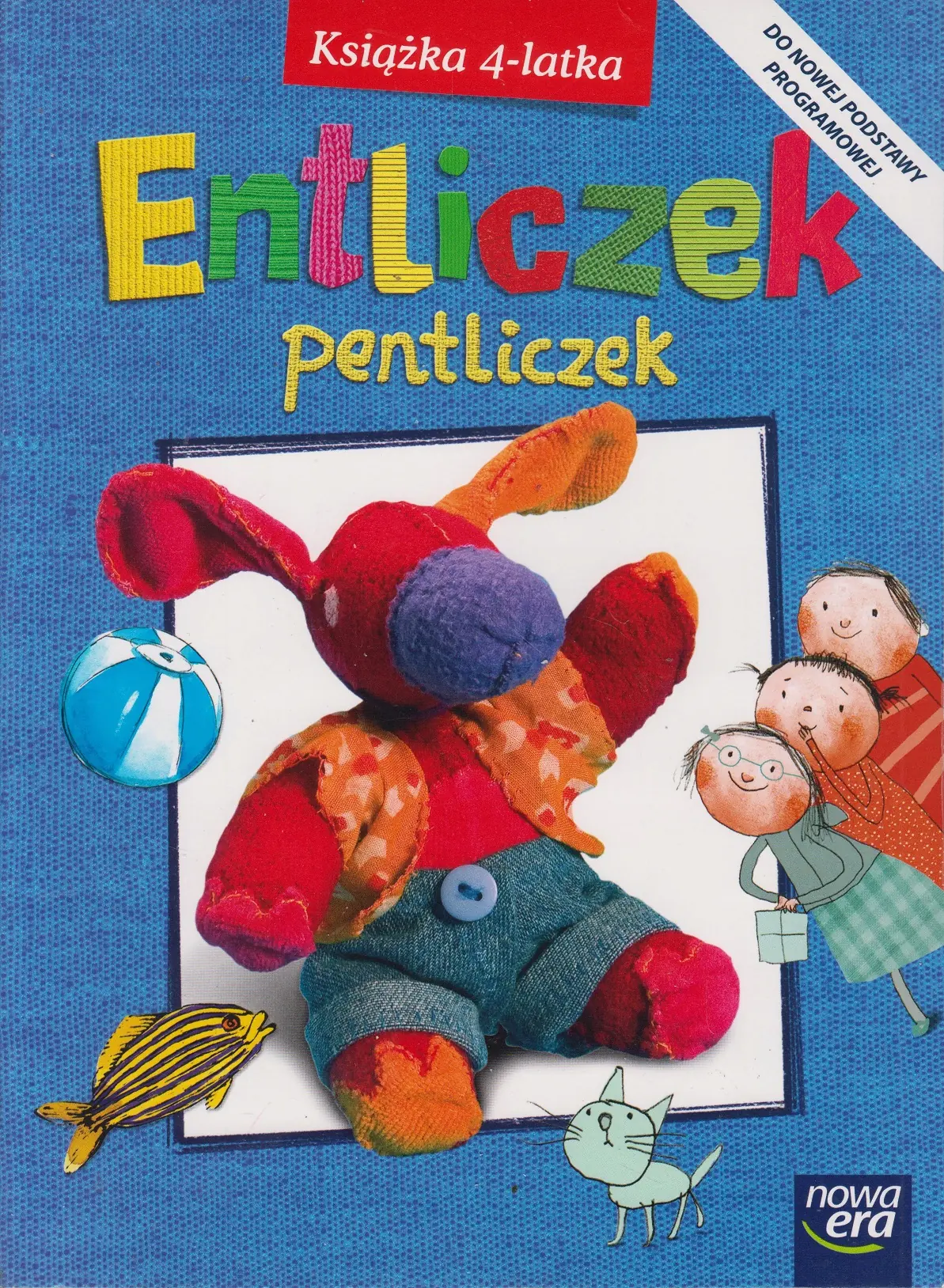 Książka - Entliczek Pentliczek Książka 4-latka