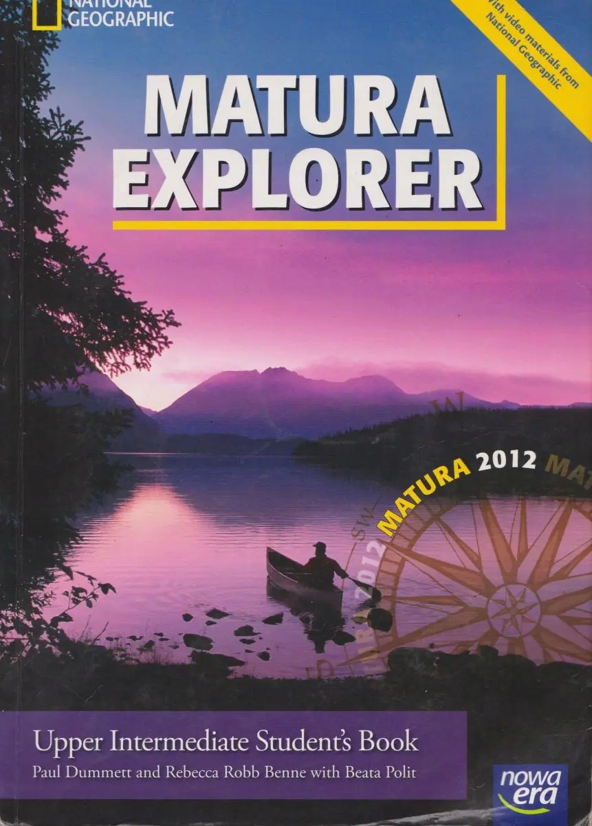 Książka - Matura explorer. Upper intermediate. Student's book. Szkoła ponadgimnazjalna + CD
