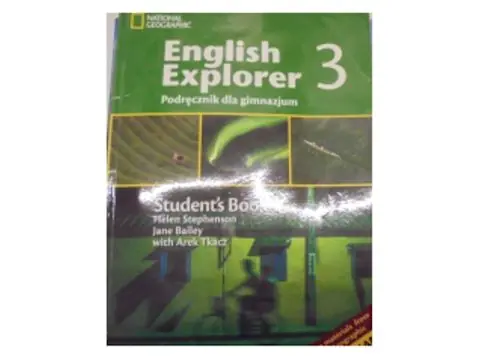 Książka - Język angielski GIM English Explorer 3 Student`s Book podręcznik