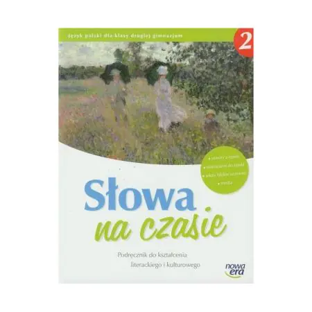Książka - J. Polski GIM 2 Słowa na czasie Literacki NE