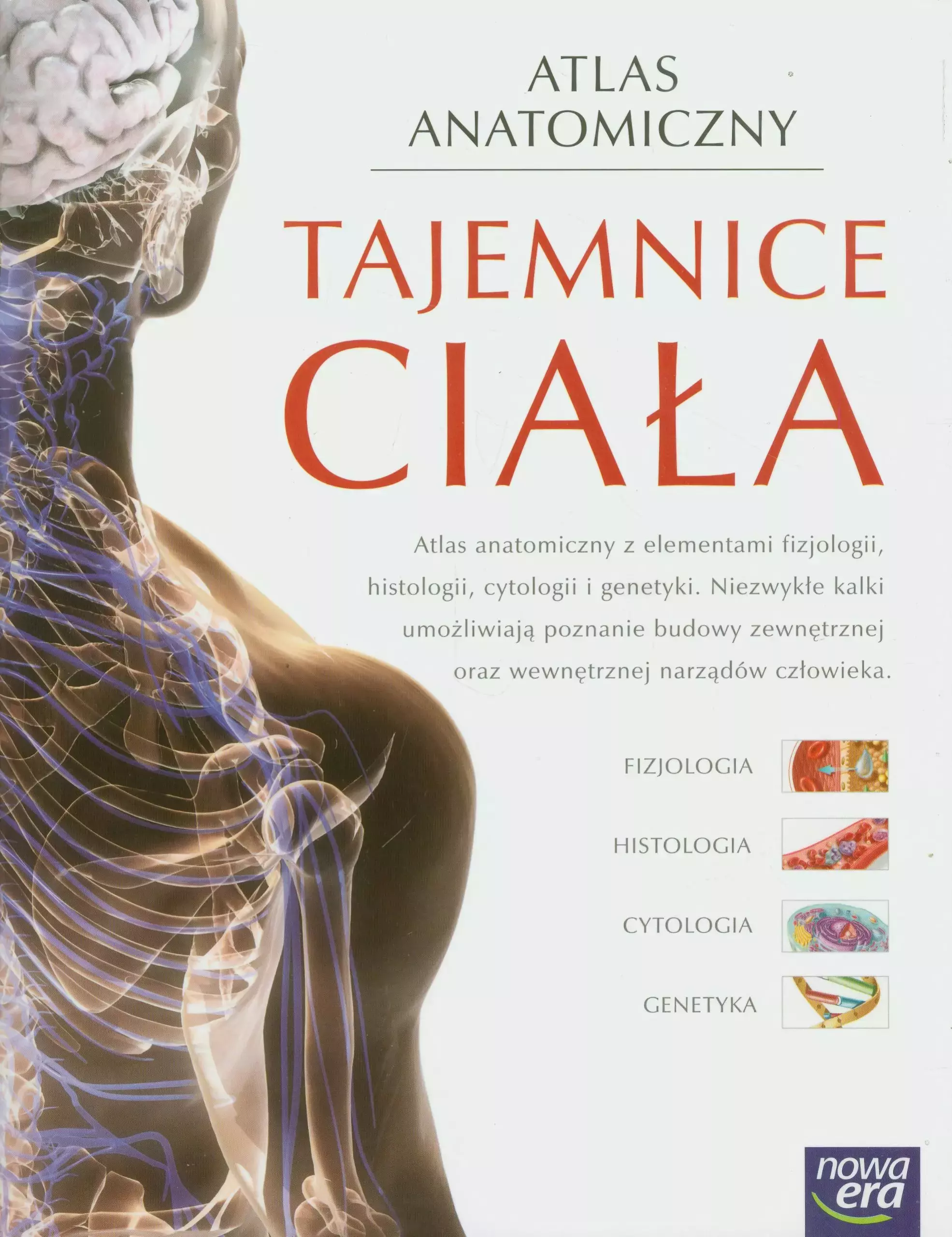 Książka - Tajemnice ciała. Atlas anatomiczny