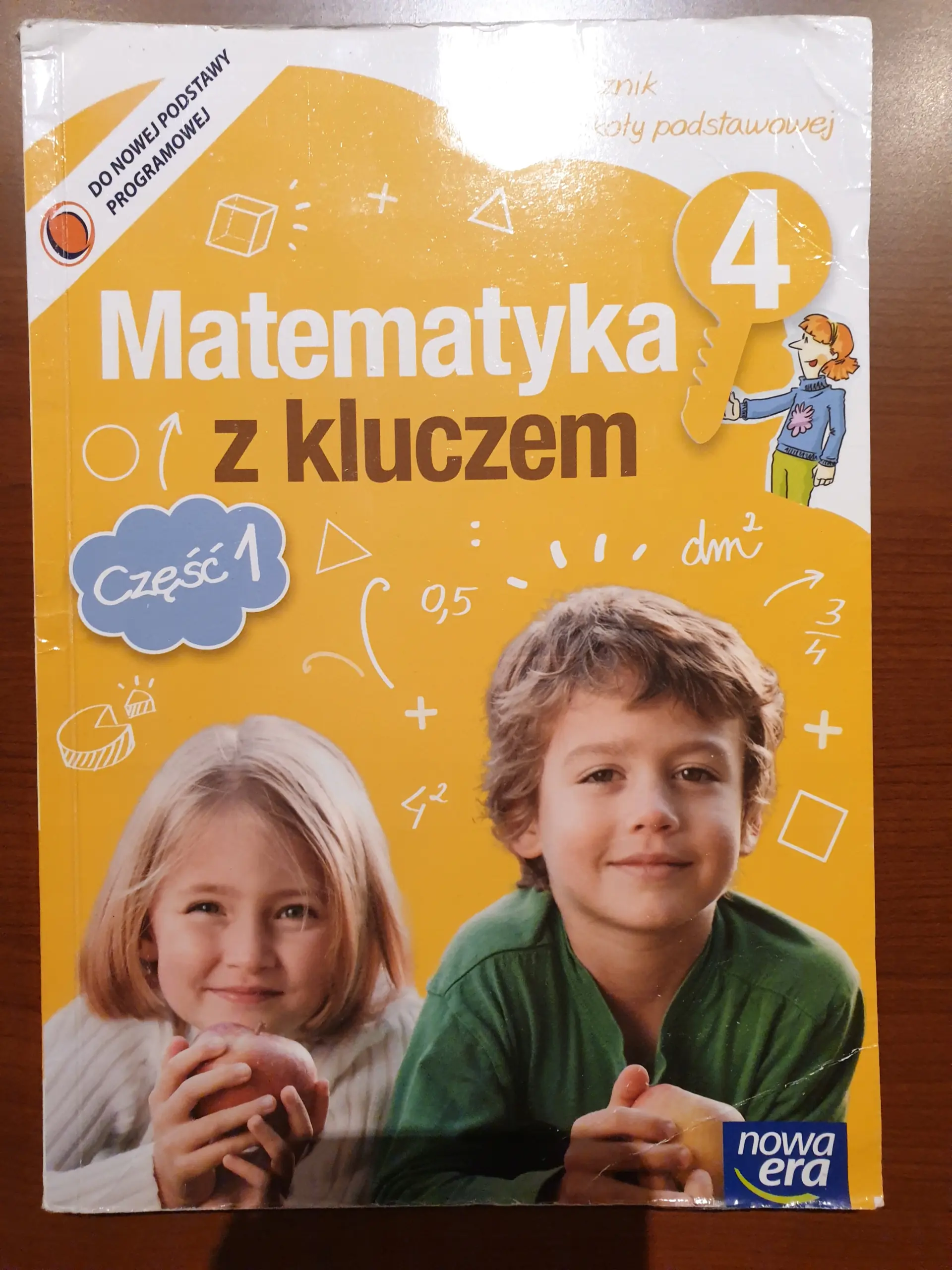 Książka - Matematyka SP 4 Matematyka z kluczem Podr. cz1 NPP