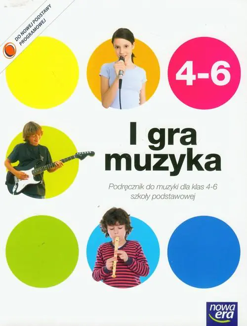 Książka - I gra muzyka 4-6 podręcznik z płytą CD   dodatek