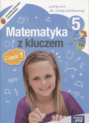 Książka - Matematyka z kluczem 5. Podręcznik. Część 1
