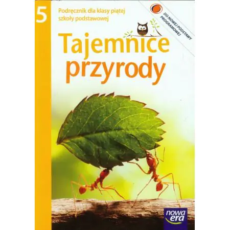 Książka - Tajemnice przyrody 5. Podręcznik dla klasy piątej szkoły podstawowej