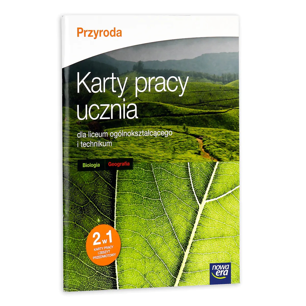 Książka - Przyroda. Karty pracy ucznia. Biologia, geografia. Szkoła ponadgimnazjalna