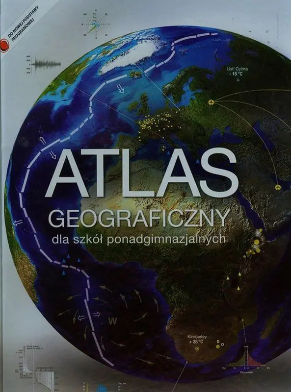 Książka - Atlas geograficzny dla szkół ponadgimnazjalnych