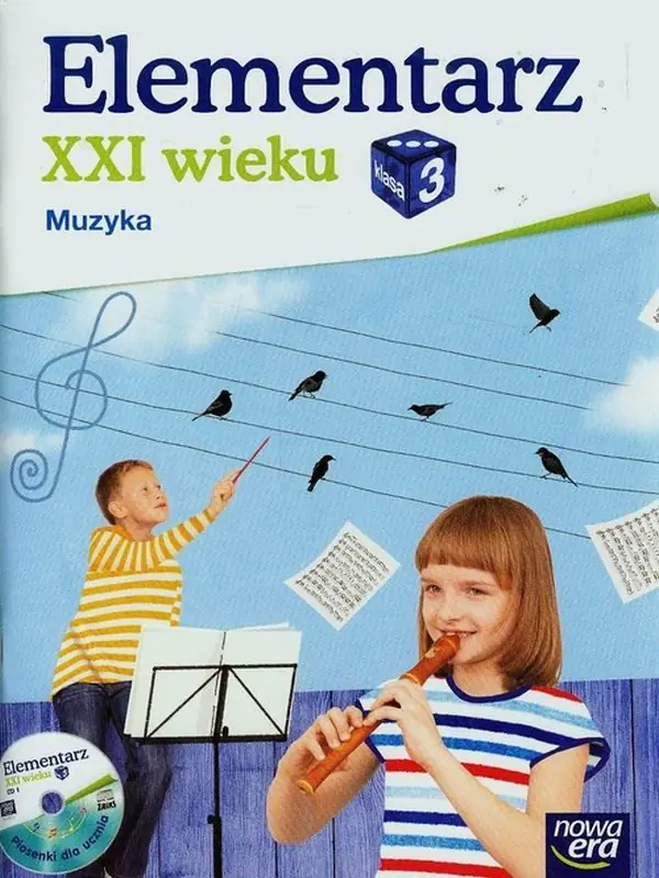 Książka - Elementarz XXI wieku. Muzyka. Podręcznik. Klasa 3. Szkoła podstawowa + CD