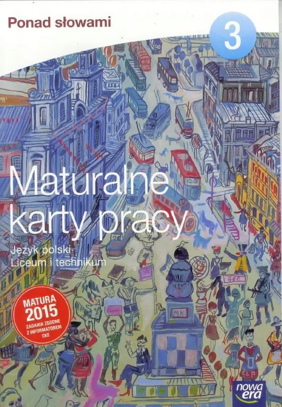 Książka - Ponad słowami 3. Maturalne karty pracy. Liceum i technikum