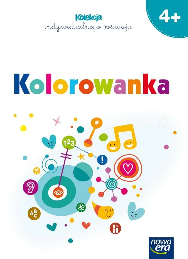 Książka - Kolekcja indywidualnego rozwoju. Kolorowanka. 4 +