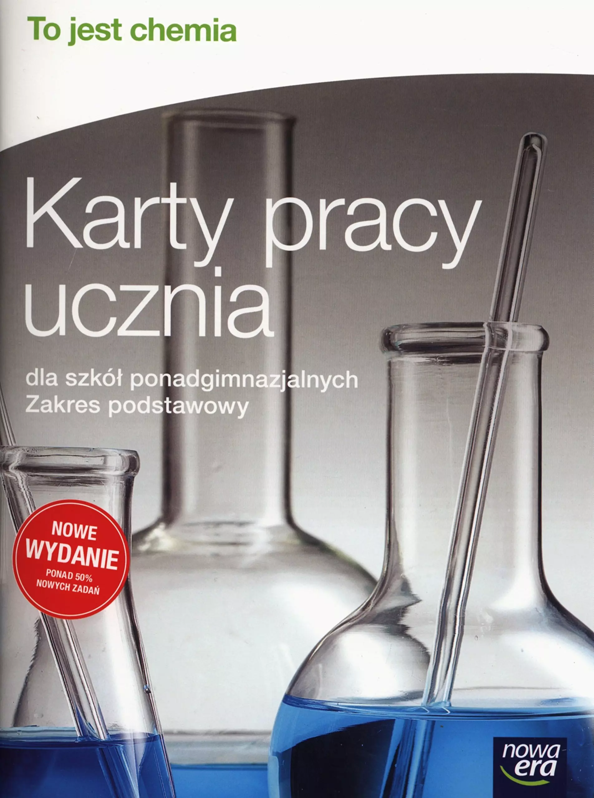 Książka - To jest chemia. Karty pracy ucznia. Zakres podstawowy. Szkoły ponadgimnazjalne