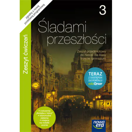 Książka - Śladami przeszłości 3. Zeszyt ćwiczeń z dostępem do portalu eduQrsor