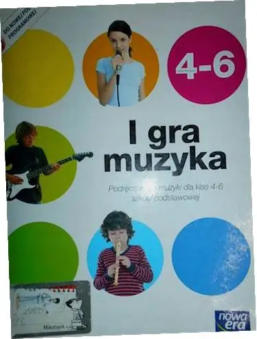 Książka - Muzyka SP 4-6 I gra muzyka!   dodatek podr w.2014