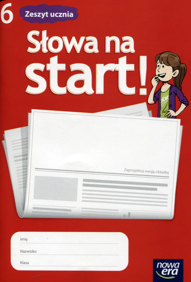 Książka - Słowa na start! 6. Zeszyt ucznia. Szkoła podstawowa