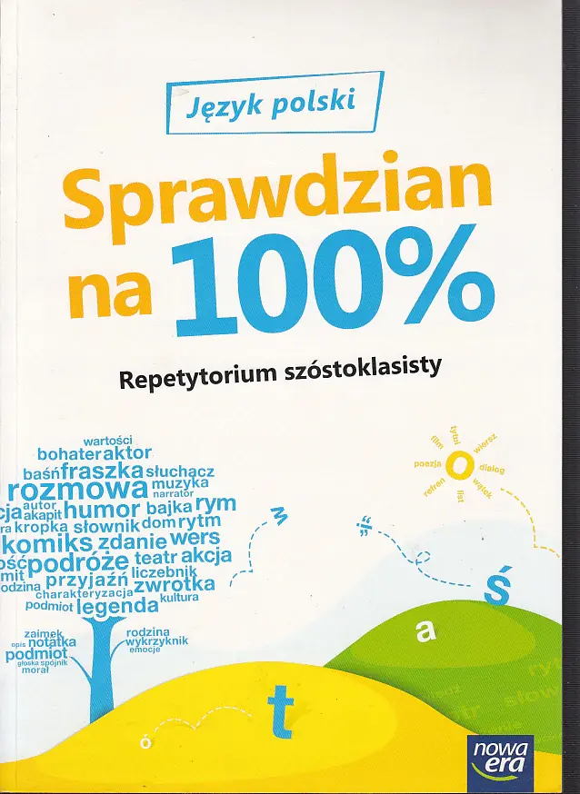 Książka - Repetytorium szóstoklasisty. Sprawdzian na 100%. Język polski