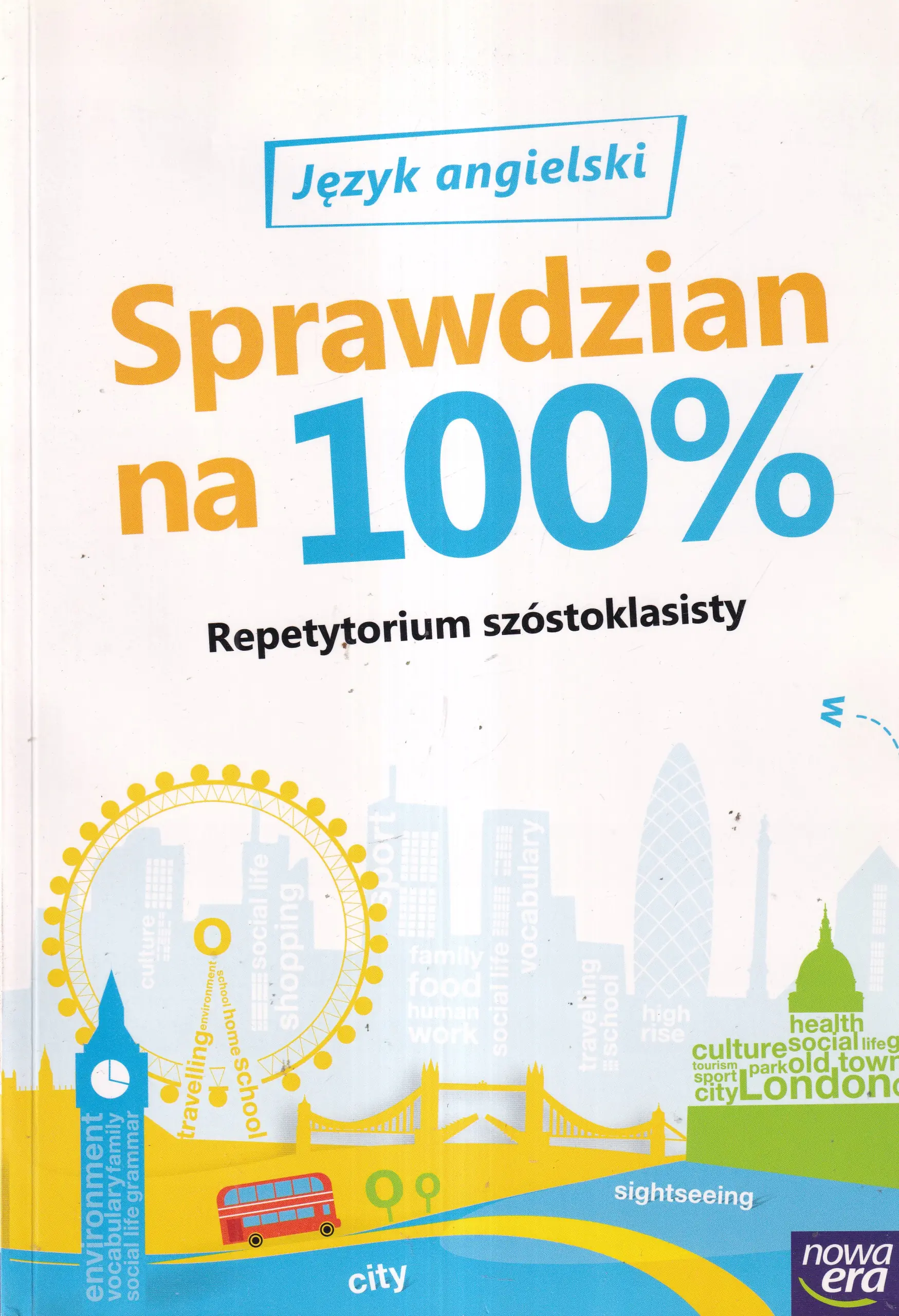 Książka - Repetytorium szóstoklasisty. Sprawdzian na 100%. Język angielski. Szkoła podstawowa