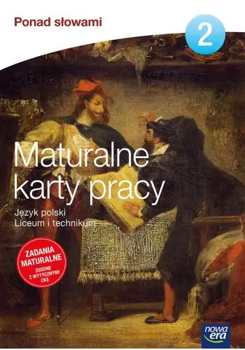 Książka - Ponad słowami. Język polski. Maturalne karty pracy. Klasa 2. Liceum i technikum