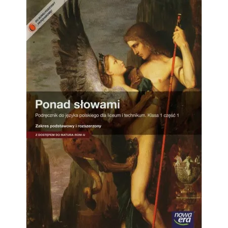 Książka - J. Polski LO 1 Ponad słowami  cz. 1 ZPiR w.2014 NE