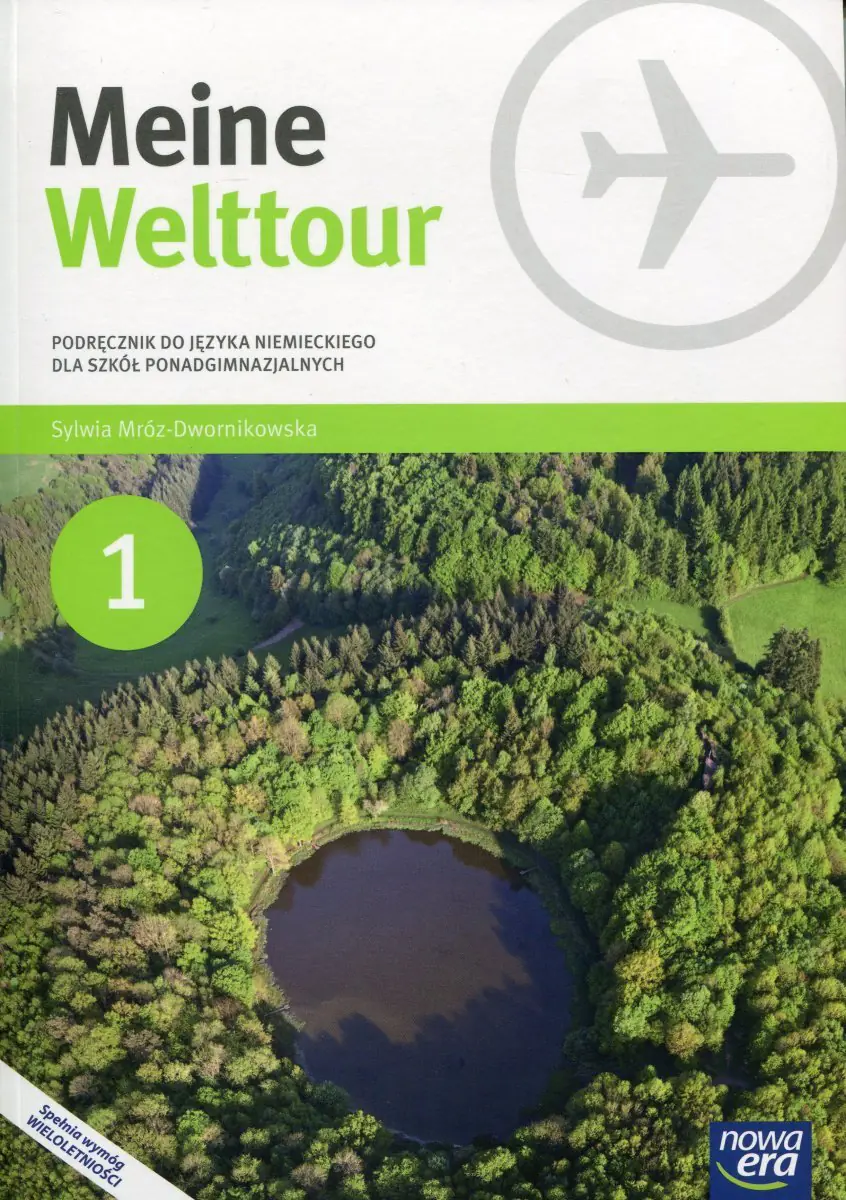 Książka - Meine Welttour 1. Język niemiecki. Podręcznik. Szkoły ponadgimnazjalne + CD