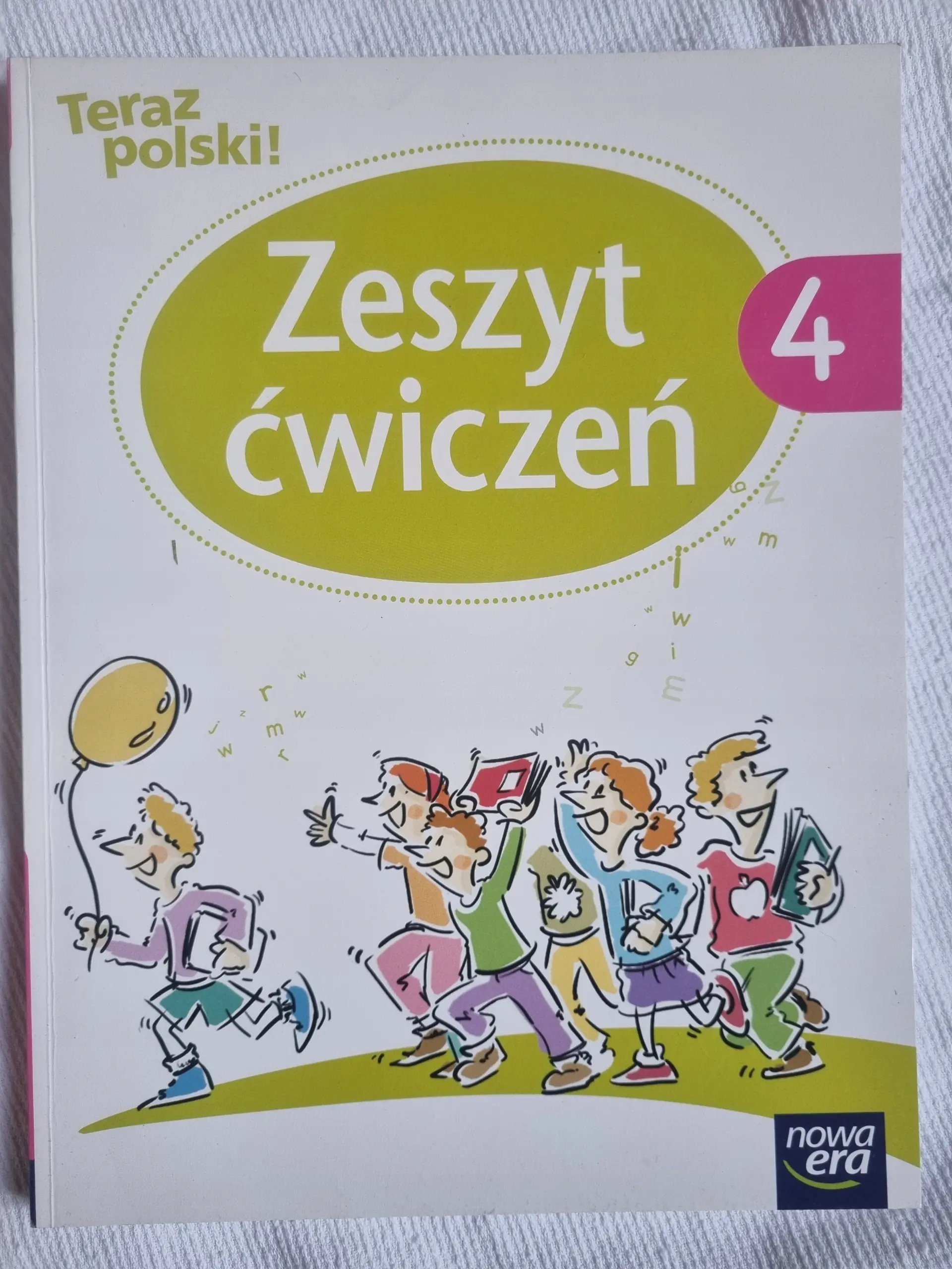 Książka - J.Polski SP 4 Teraz polski! ćw. NE
