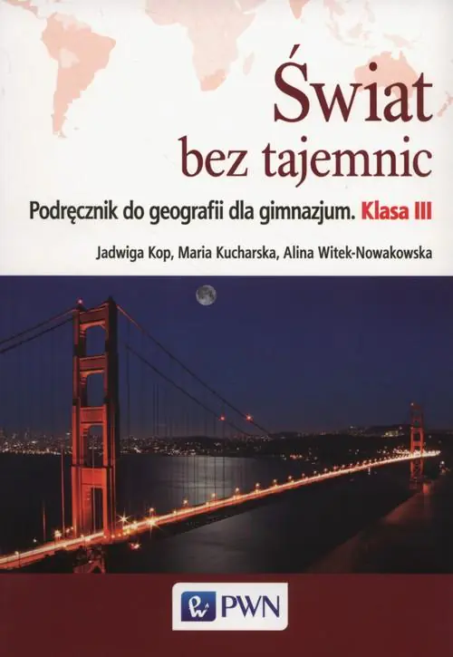 Książka - Świat bez tajemnic 3 Podręcznik do geografii