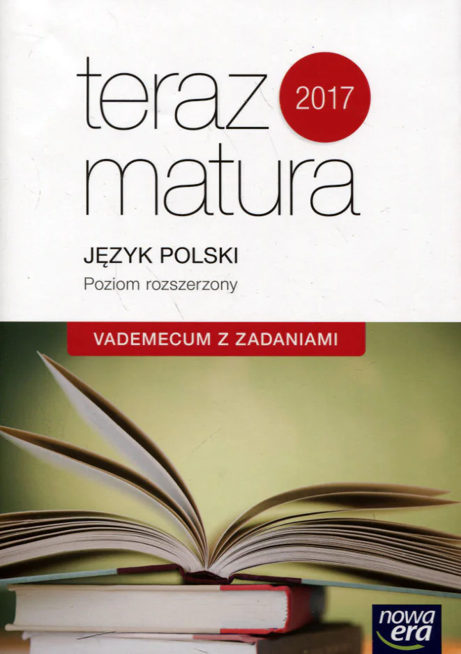 Książka - Teraz matura. Język polski. Vademecum z zadaniami. Poziom rozszerzony