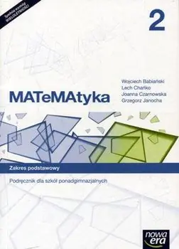 Książka - Matematyka. Podręcznik. Klasa 2. Zakres podstawowy