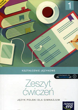 Książka - J.Polski GIM 1 Kształcenie językowe ćw NE