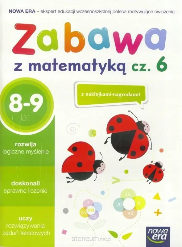 Książka - Zabawy z matematyką cz. 3 (6-7 lat)