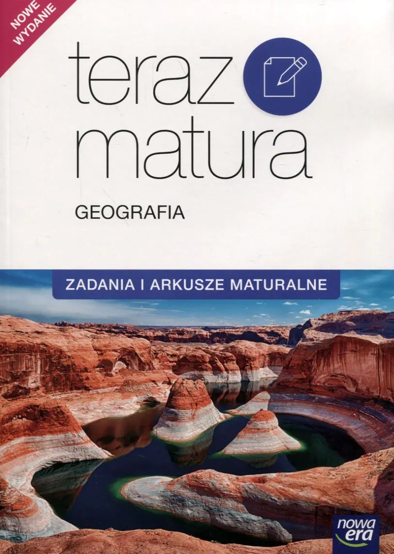 Książka - Teraz matura. Geografia. Zadania i arkusze maturalne