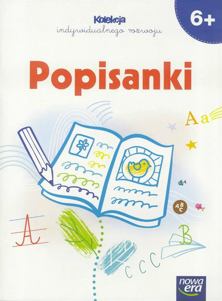 Książka - Popisanki. Kolekcja indywidualnego rozwoju 6+. Litery Cyfry