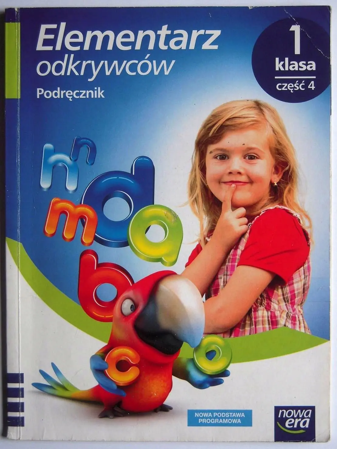 Książka - Elementarz odkrywców. Podręcznik. Część 4. Klasa 1. Szkoła podstawowa