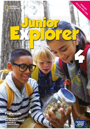 Książka - Junior Explorer 4. Język angielski. Podręcznik. Szkoła podstawowa
