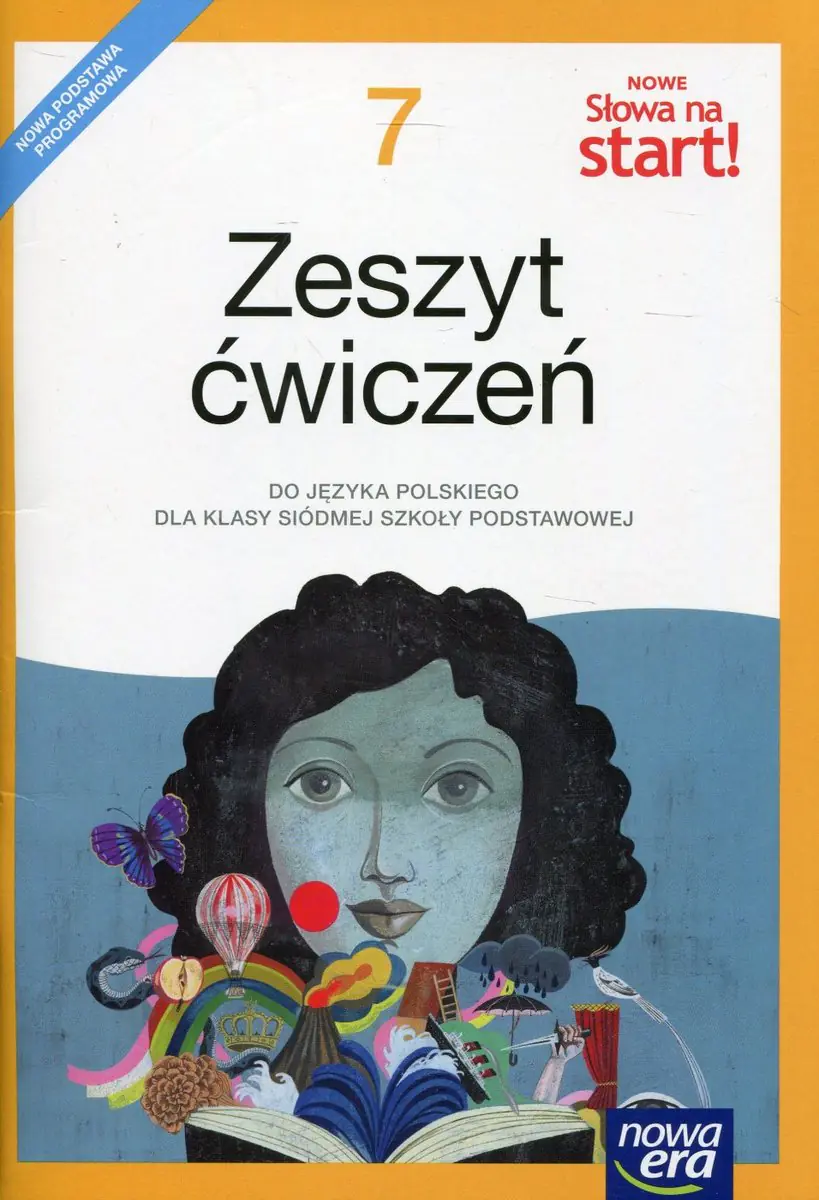 Książka - Nowe słowa na start! Język polski. Zeszyt ćwiczeń. Klasa 7. Szkoła podstawowa