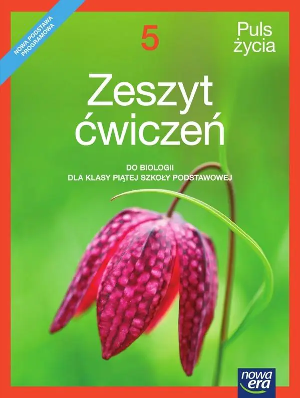Książka - Biologia. Puls życia. Zeszyt ćwiczeń. Klasa 5. Szkoła podstawowa