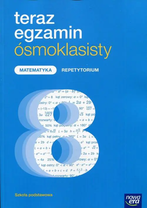 Książka - Teraz egzamin ósmoklasisty. Matematyka. Repetytorium. Szkoła podstawowa