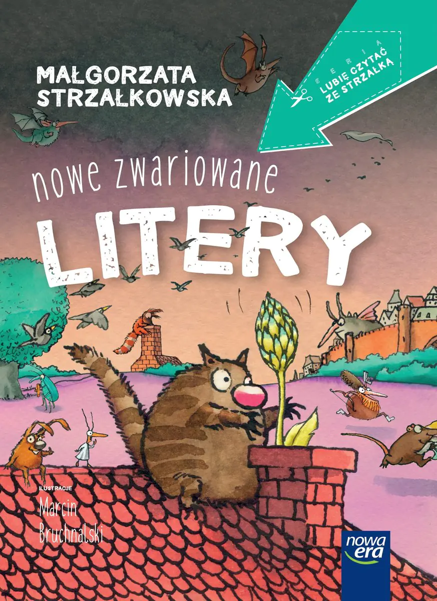 Książka - Lubię czytać ze strzałką. Nowe zwariowane litery. Część 1